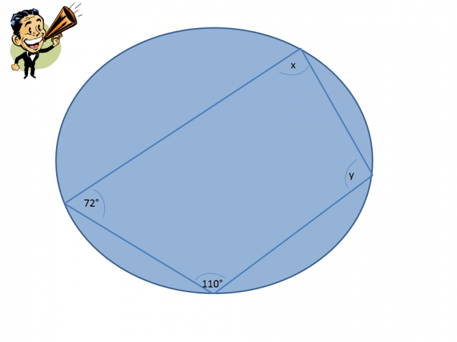 Apply Cyclic Quadrilateral Theorem Worksheet - EdPlace